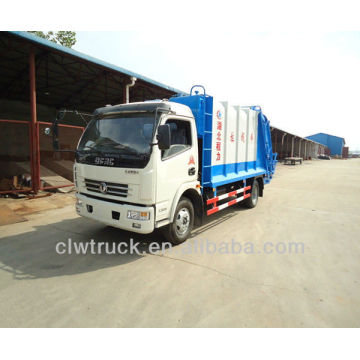 Mini camion à ordures Dongfeng 5000L de qualité supérieure, camion poubelle hydraulique 4x2